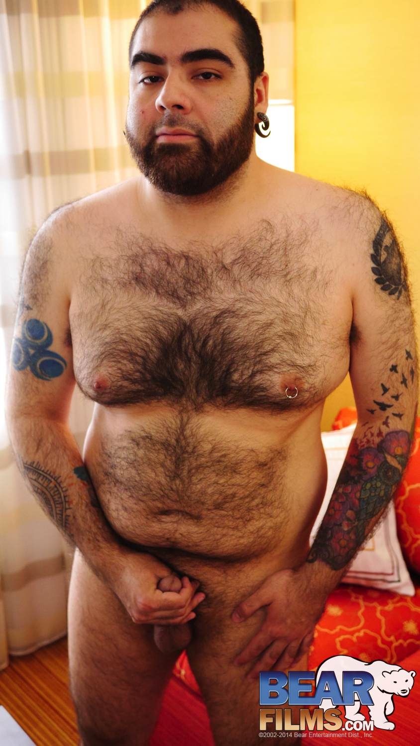 Super Hairy Cub Charlie Fiske Makes A Great Big Sticky Mess!